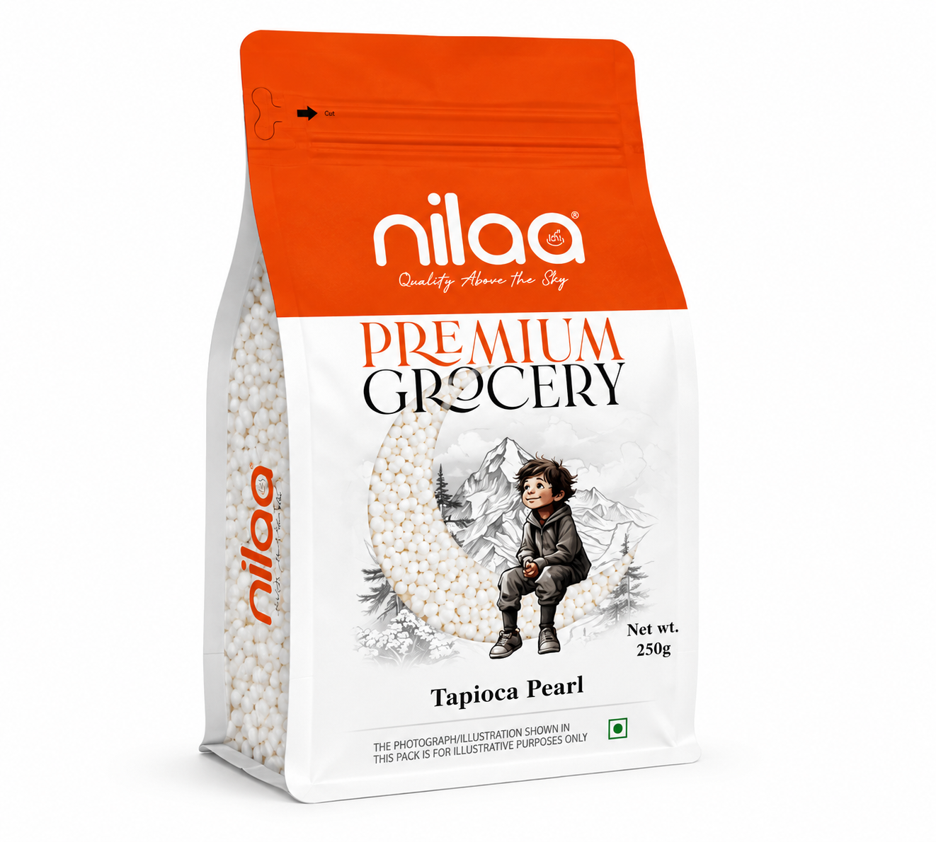 Nilaa Tapioca Pearl (Sago-Big) - 250g