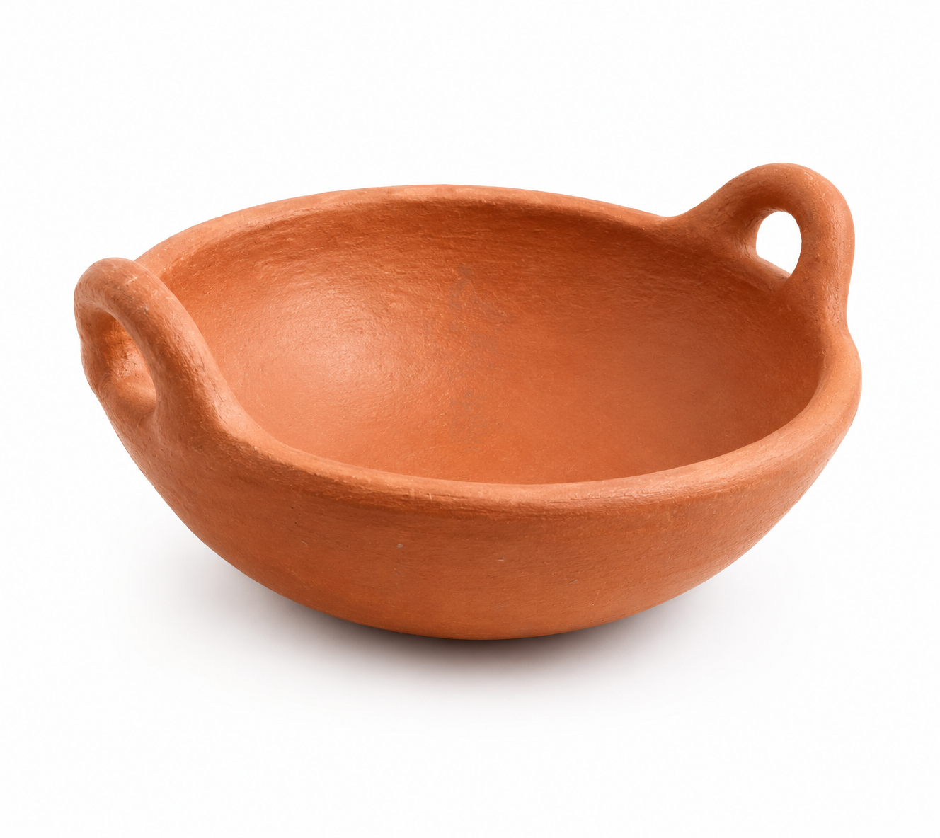 Clay Kadai With Lid 8 Inch