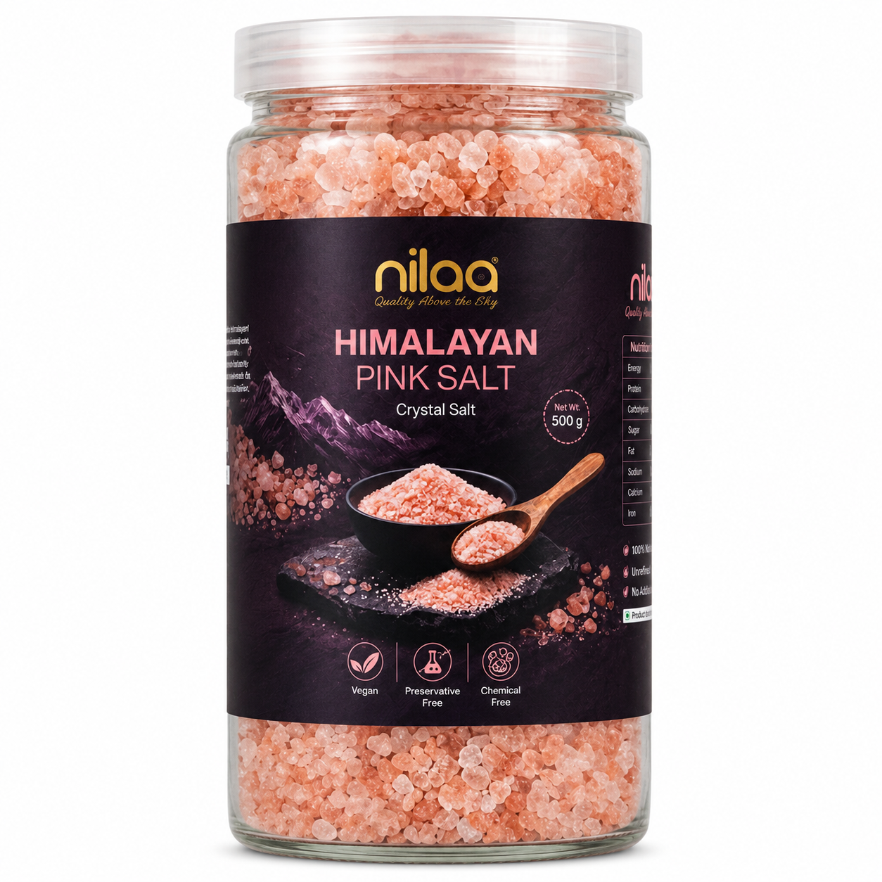 Nilaa Himalayan Pink Rock (Crystal Salt) - 1Kg