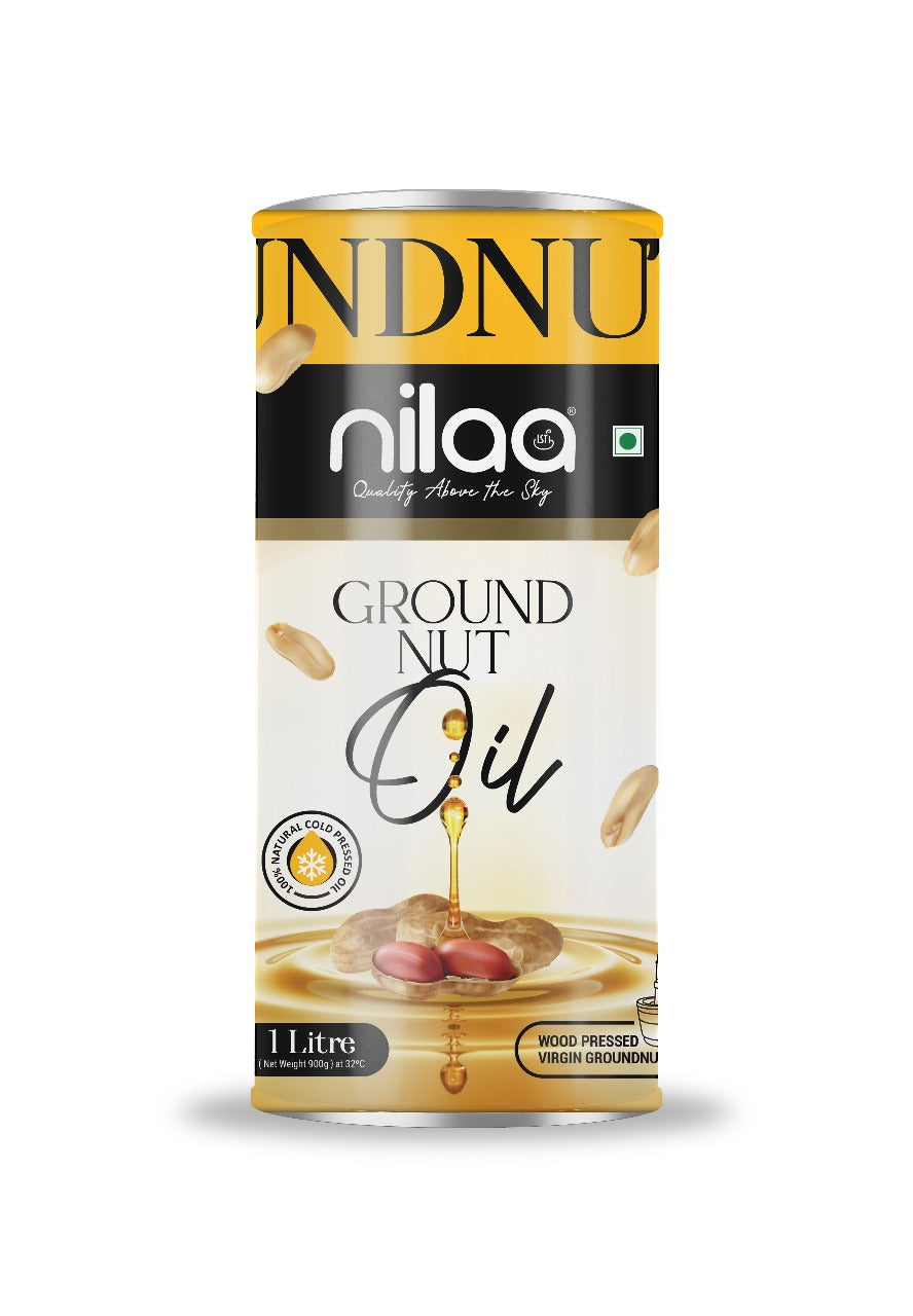 Nilaa Cold Pressed Groundnut Oil - 1L