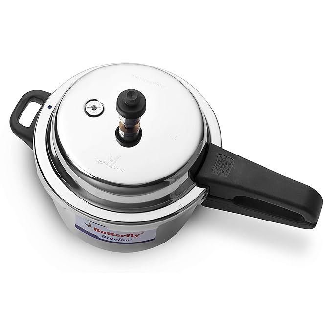 Butterfly Blue Line Stainless Steel Pressure Cooker 3 Litre