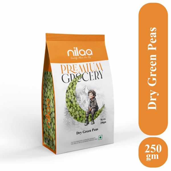 Nilaa Dry Green Peas - 250g