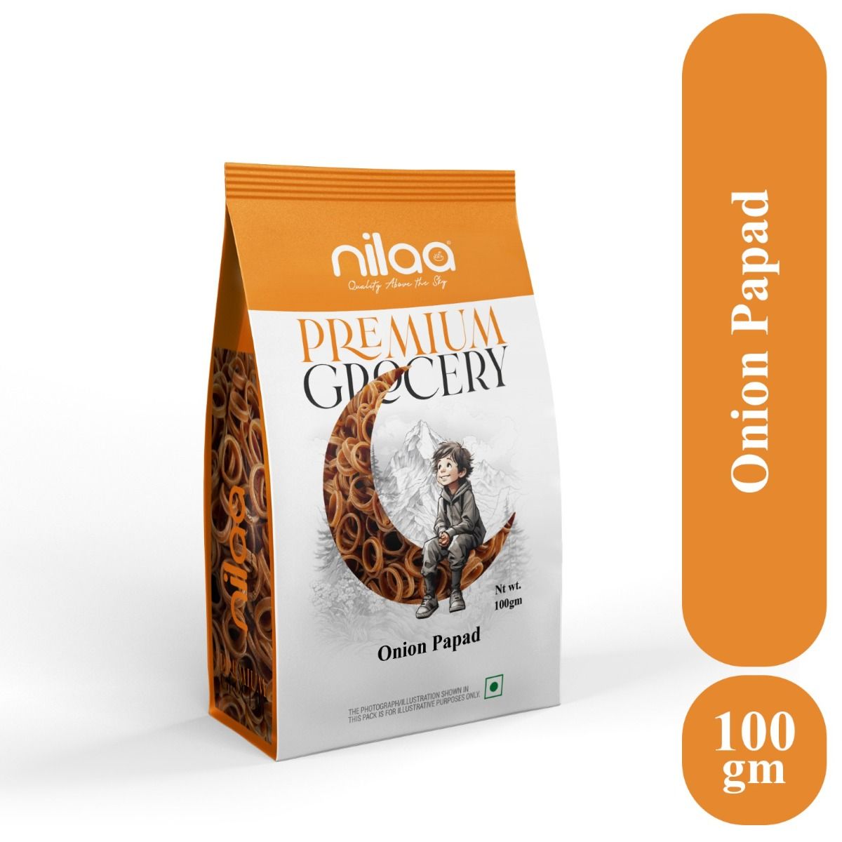 Nilaa Onion Papad -100g