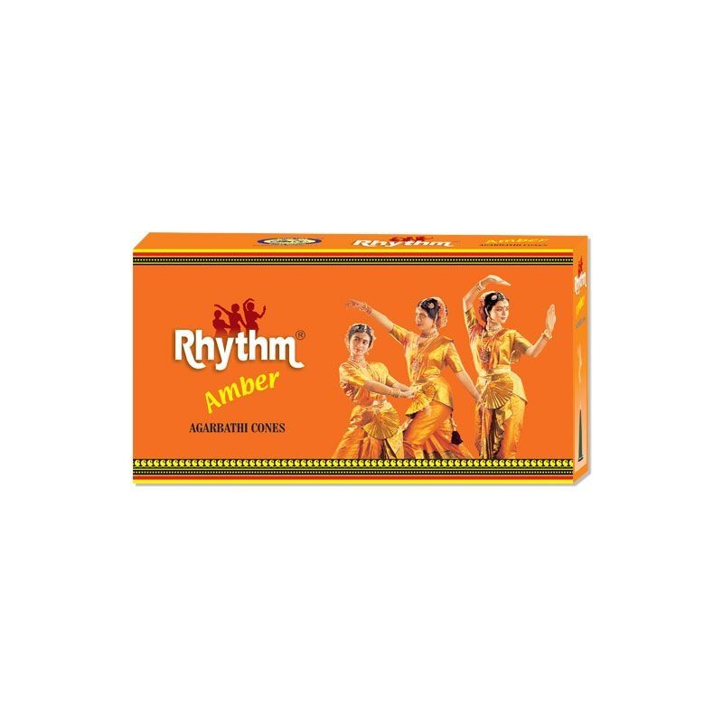 Cycle Rhythm Amber Agarbatti Cone (Sambarani) 35g