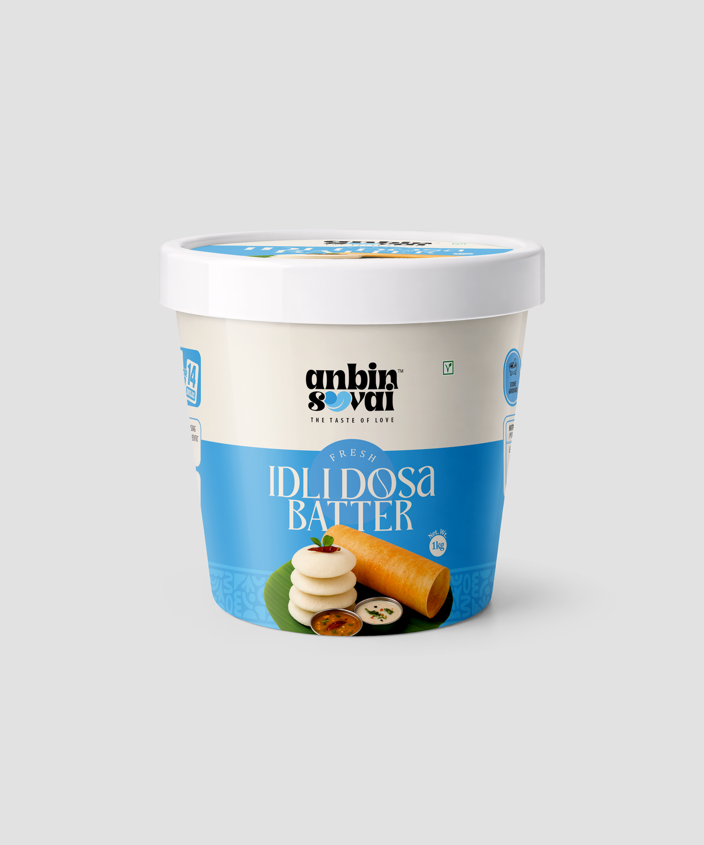 Dosa Delight Fresh Idli Dosa Batter - 1L