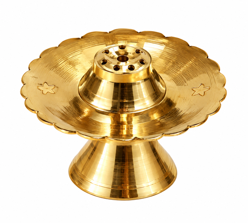 Brass Dhoop Dani / Incense Burner – Traditional Pooja