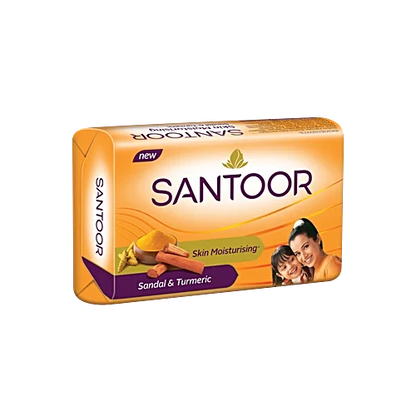 Santoor Sandalwood & Turmeric Bath Soap – 100g