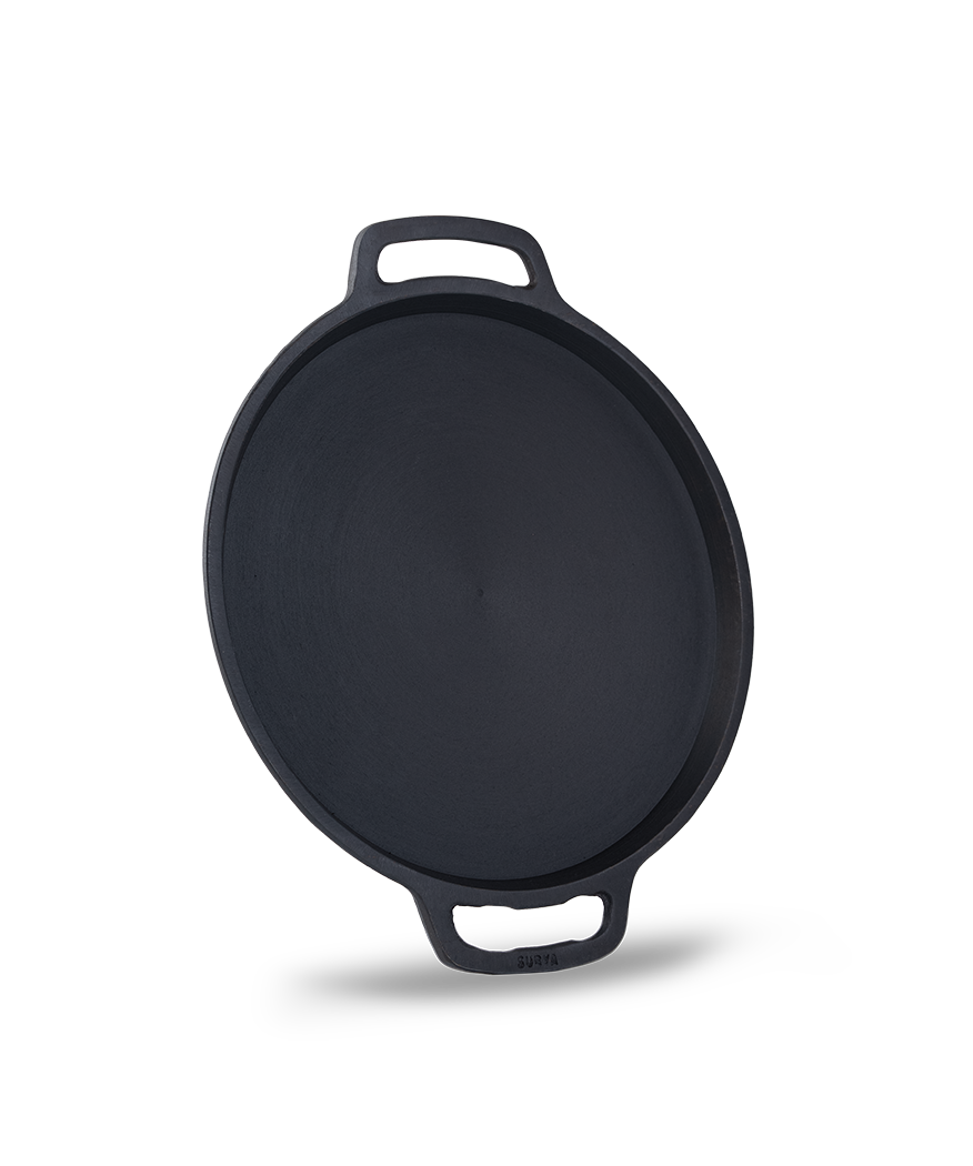 Double Handle Dosa Plate 12Inch Induction)