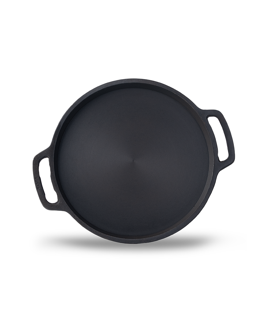 Double Handle Dosa Plate 12Inch Induction)