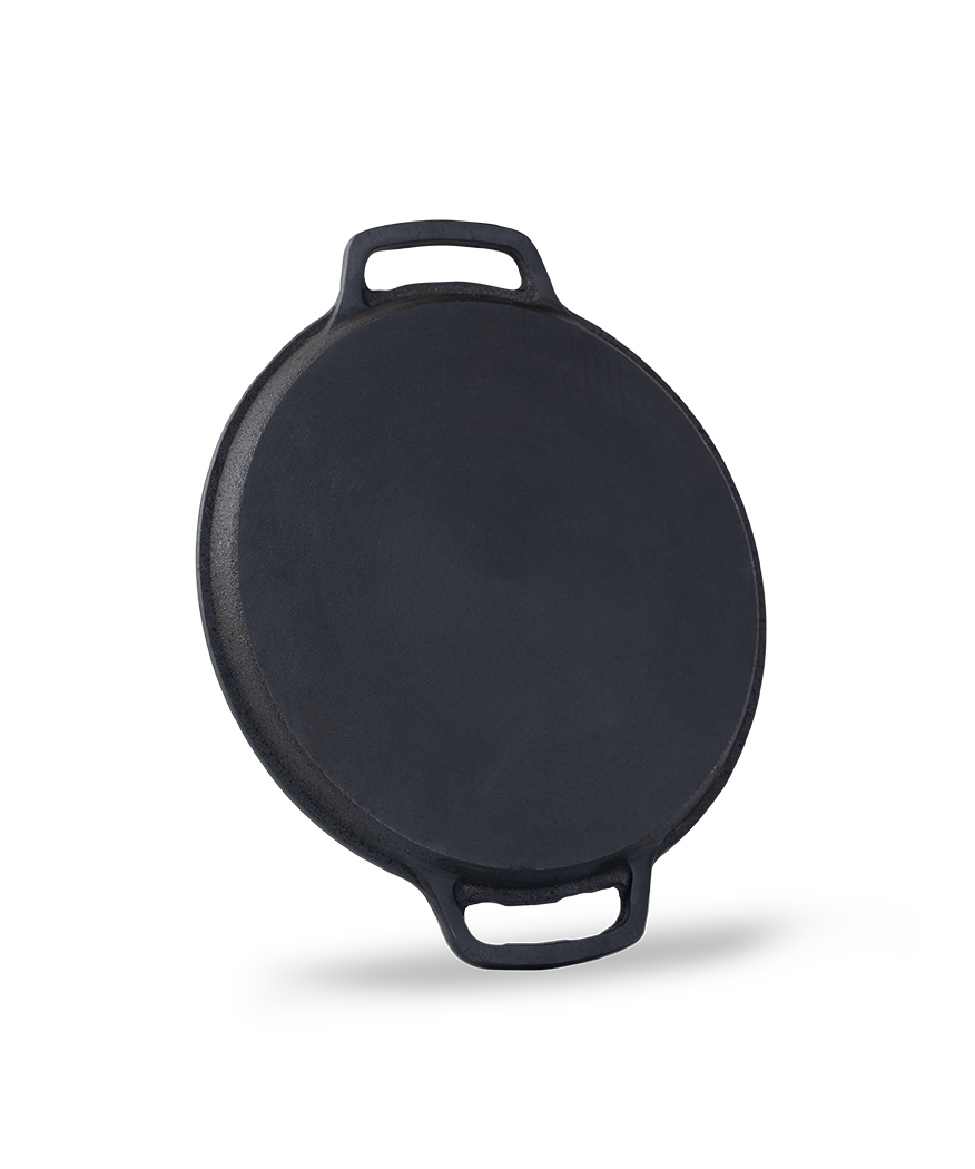 Double Handle Dosa Plate 12Inch Induction)