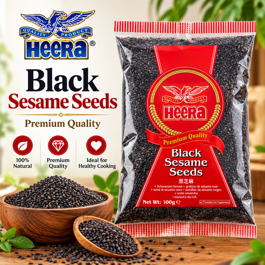 Heera Black Sesame Seeds 100g || Premium Til Seeds
