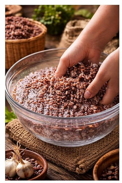 Nilaa Hand Pounded Karunkuruvai Rice 500g || Traditional Rice