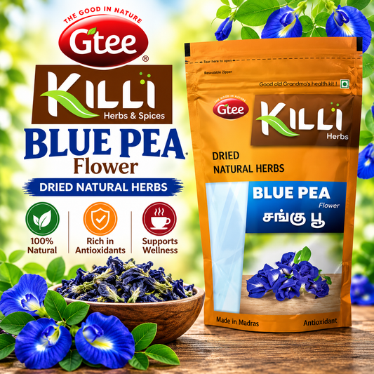KILLI Blue Pea Flower Tea 50g ||Premium Butterfly Pea Flowers