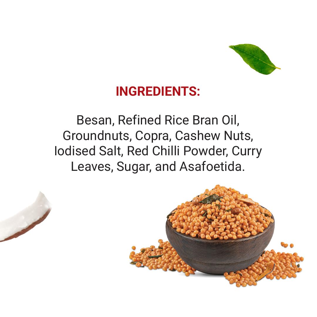 A2B Kara Boondi 200g || Ready to Eat Spicy Crispy South Indian Snack