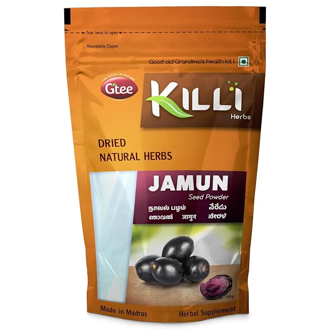 KILLI Jamun Seed Powder 100g || Premium Naval Pazham Powder