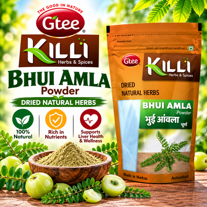 KILLI Keezhanelli Powder 100g || Premium Bhui Amla Herbal Powder