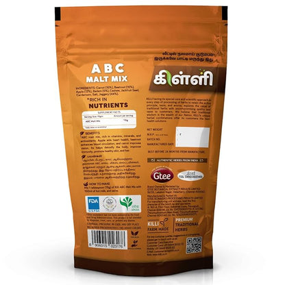 Killi ABC Malt Health Drink Mix 200g