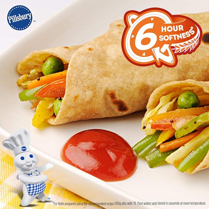 Pillsbury Chakki Atta Whole Wheat Flour 2kg