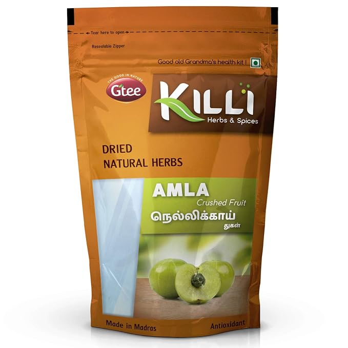 KILLI Amla Fruit Crushed Powder 100g ||  Premium Nellikkai Powder