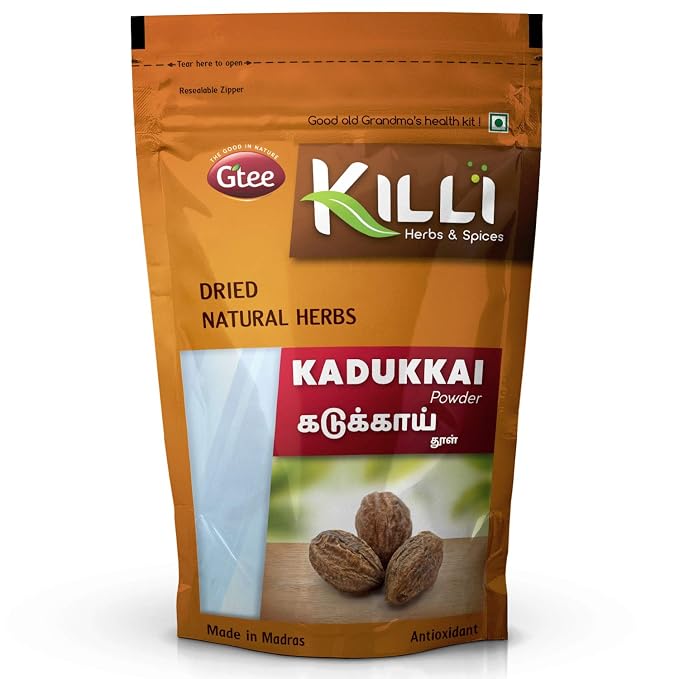 KILLI Kadukkai Powder 100g ||  Premium Myrobalan Powder