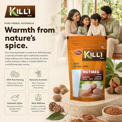 KILLI Nutmeg Powder 100g ||  Premium Jathikkai Spice Powder
