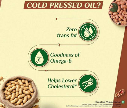 Nilaa Cold Pressed Groundnut Oil 1L || Pure Peanut Oil