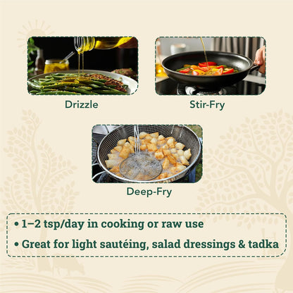 Nilaa Cold Pressed Sesame Oil 1L | Premium Gingelly Oil