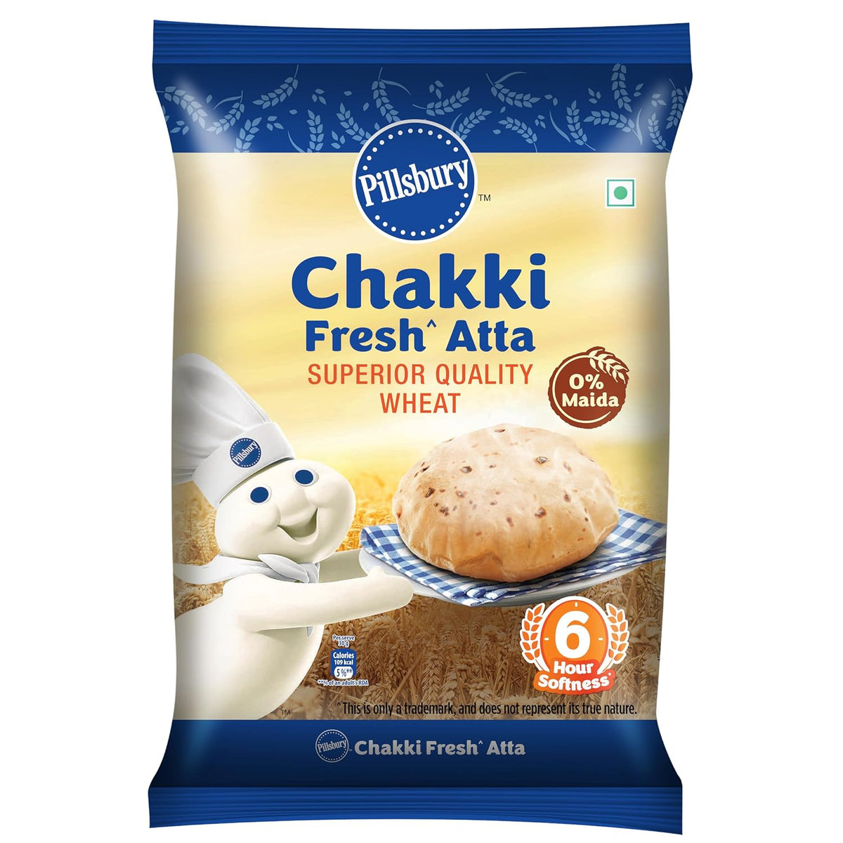 Pillsbury Chakki Atta Whole Wheat Flour 5kg