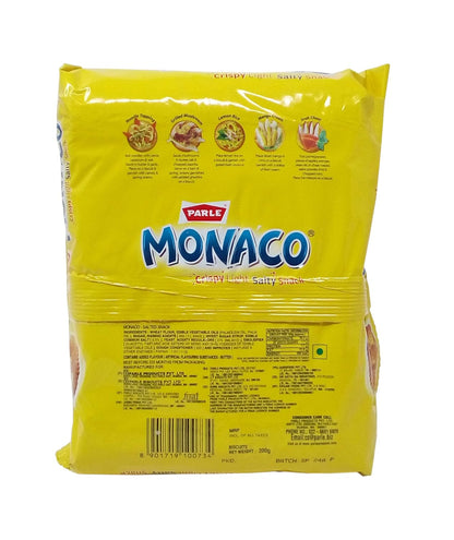 Parle Monaco Biscuits 253.2g || Crispy Salted Crackers || Indian Grocery