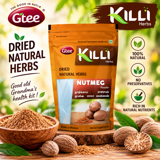 KILLI Nutmeg Powder 100g ||  Premium Jathikkai Spice Powder