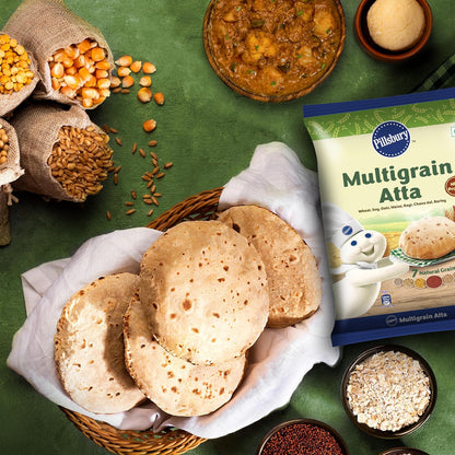 Pillsbury Multigrain Atta Whole Wheat Flour 1kg