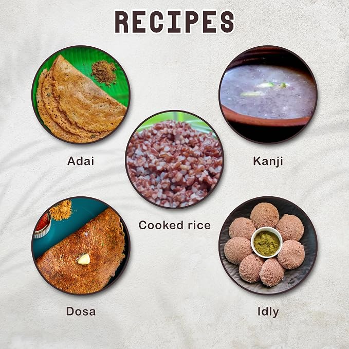 Nilaa Hand Pounded Mapillai Samba Red Rice 500g