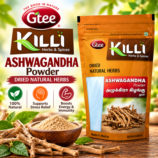 KILLI Ashwagandha Powder 100g || Premium Herbal Powder