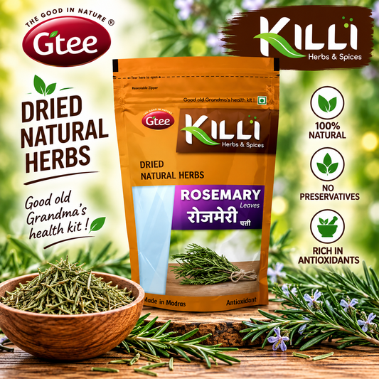 KILLI Rosemary Leaves 60g ||  Premium Aromatic Herb