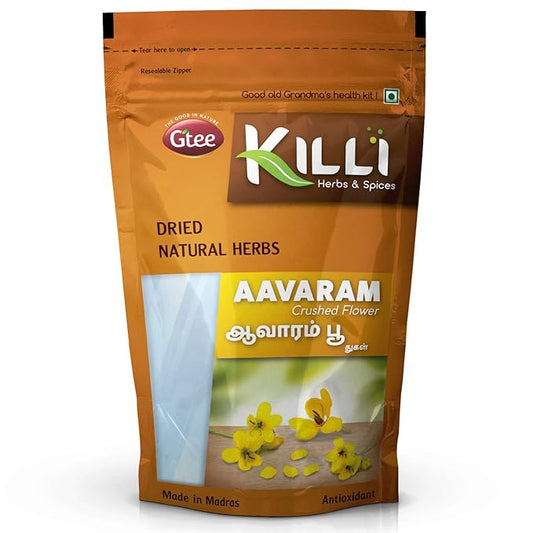 KILLI Avarampoo | Tarwar | Aavaram | Senna auriculata | Tangedu Flower Powder 100g