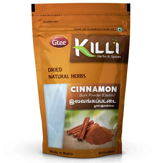 KILLI Ceylon Cinnamon Bark Powder 100g