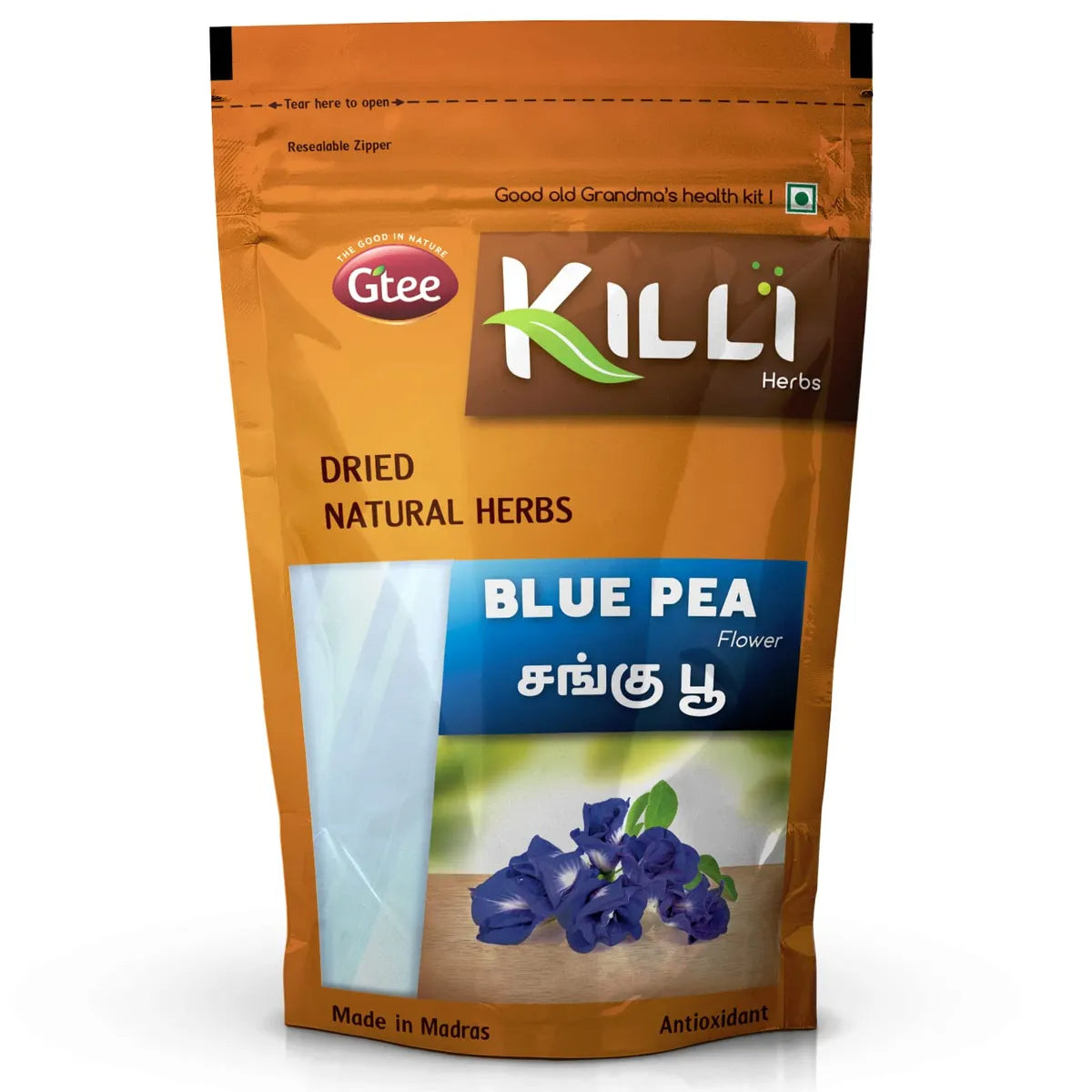 KILLI Blue Pea Flower 50g
