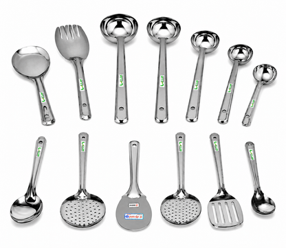 Stainless Steel Dosa Karandi / Turner 30cm