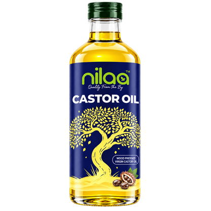 Nilaa Cold Pressed Castor Oil 200ml || Pure Castor Oil