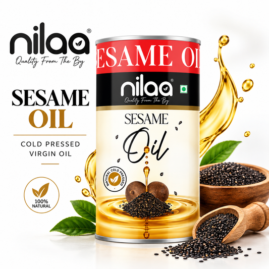 Nilaa Cold Pressed Sesame Oil 500ml || Premium Gingelly Oil