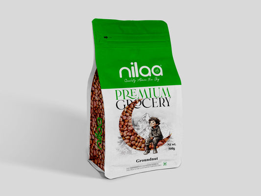 Nilaa Desi Raw Groundnuts (Peanut) -500g