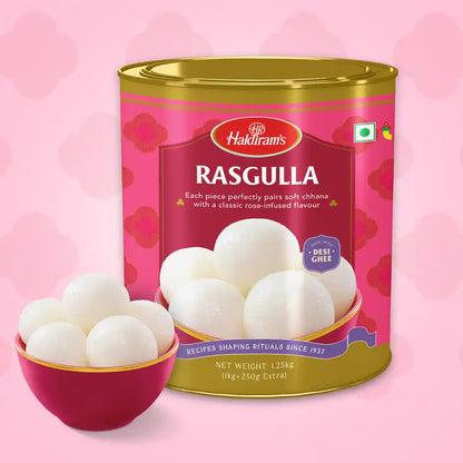 Haldiram's Rasgulla 1kg || Traditional Bengali Sweet