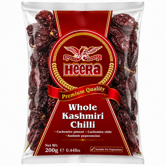 HEERA KASHMIRI CHILLI WHOLE 200G