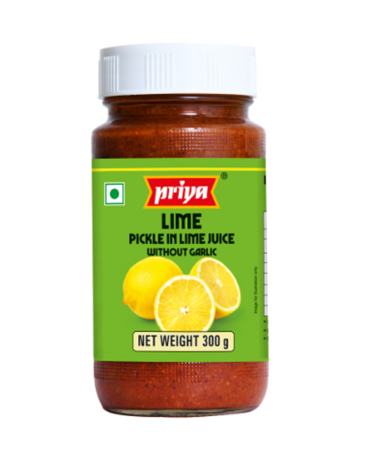 Lime (In lime juice) Pickle Without Garlic - 300g