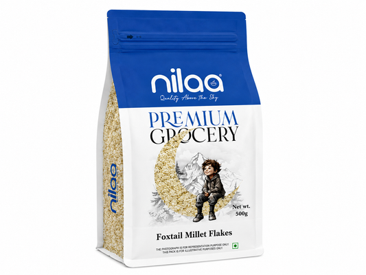 Nilaa Foxtail Millet Flakes (Thinai) - 500g