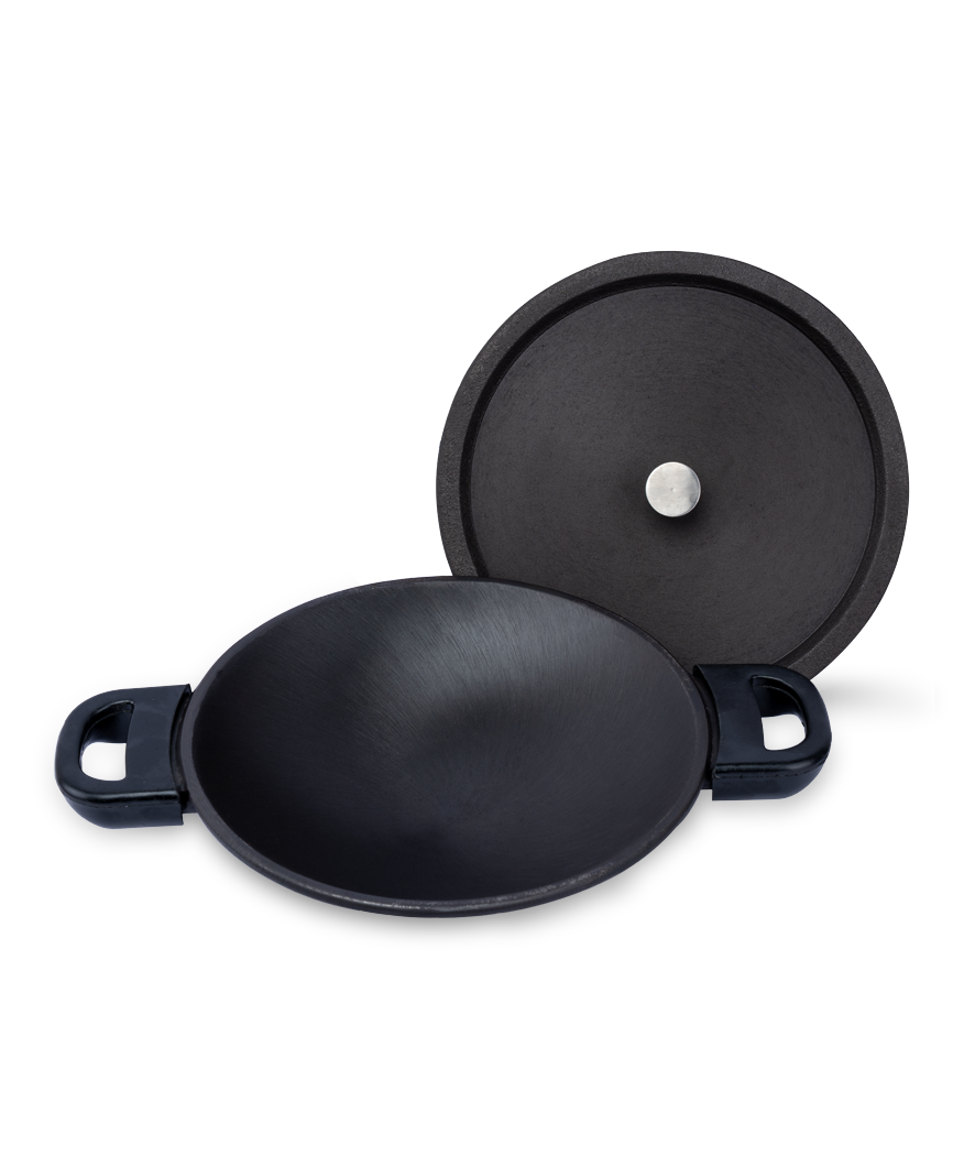 Handle Appakal "9"Inch With Lid (Non Induction)