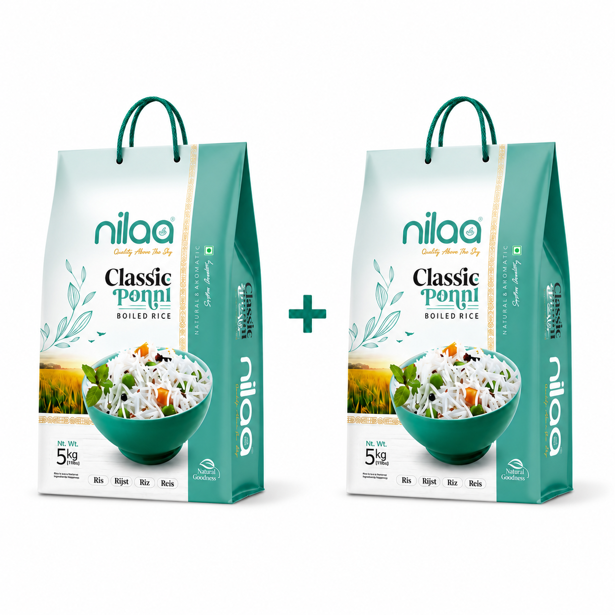 Nilaa Classic Ponni Boiled Rice - 10Kg