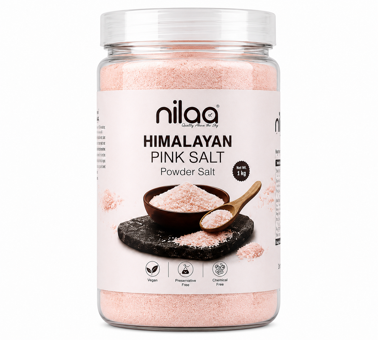 Nilaa Himalayan Pink Powder Salt - 1Kg
