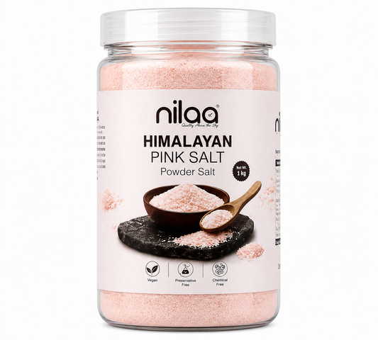 Nilaa Himalayan Pink Powder Salt - 1Kg