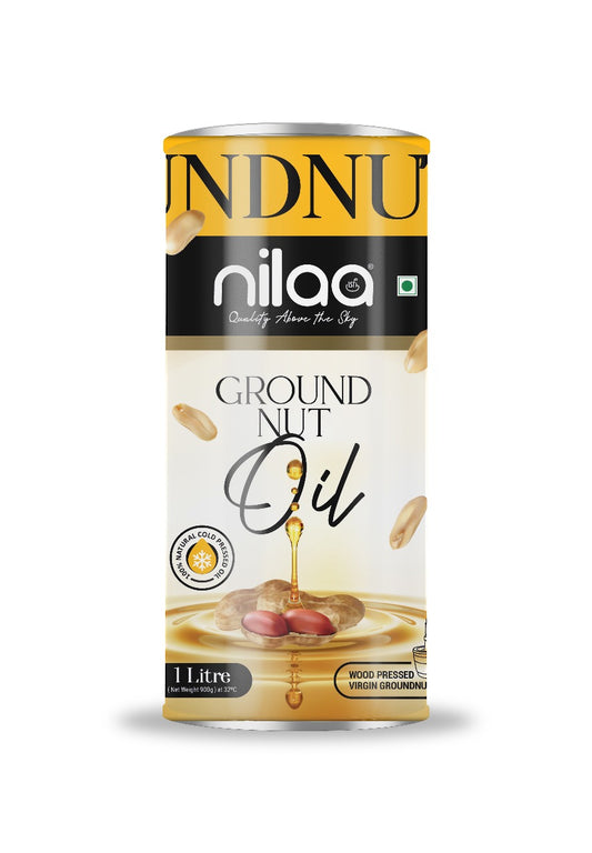 Nilaa Cold Pressed Groundnut Oil - 1L